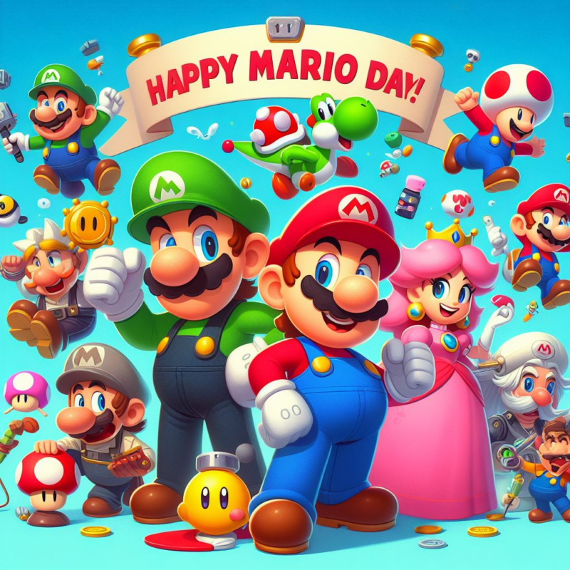 Ngày quốc gia Mario 10 tháng 3 là gì?