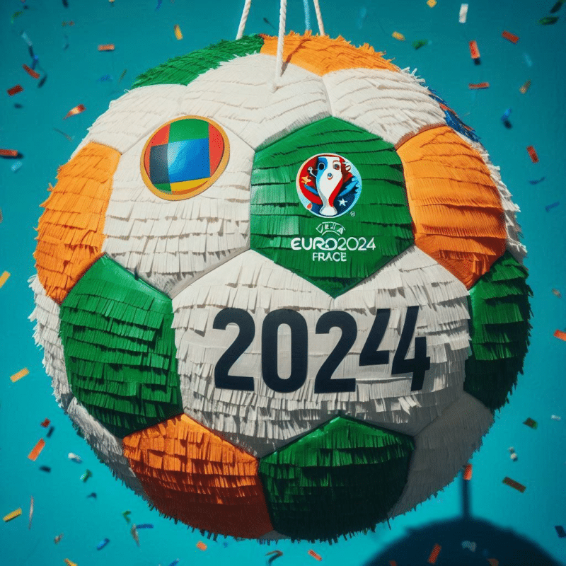 image 2 pinata,euro 2024 6 Pinata Hình Quả Bóng EURO 2024