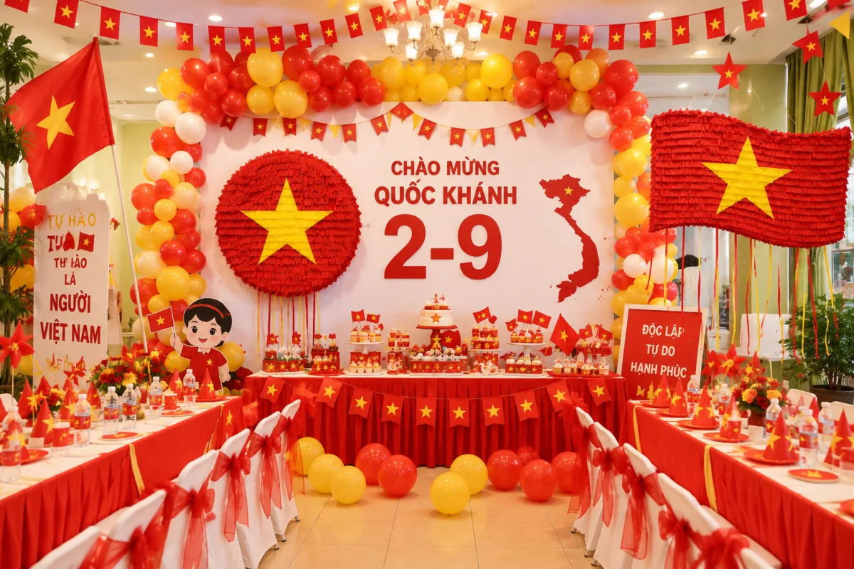 OCWZAhiT pinata quoc khanh trong nha quốc khánh 7 trang trí tiệc quốc khánh
