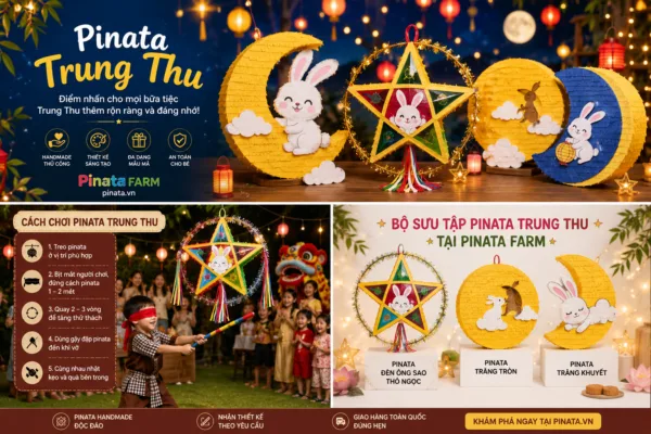 Pinata trung thu và cách tổ chức tiệc