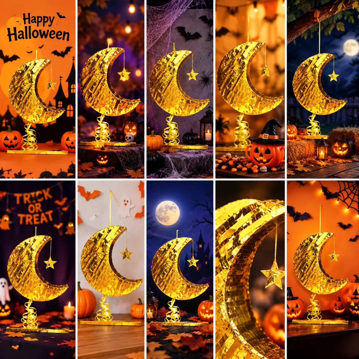 pinata trăng khuyết halloween b76Kucr3 pinata trang khuyet halloween trăng khuyết